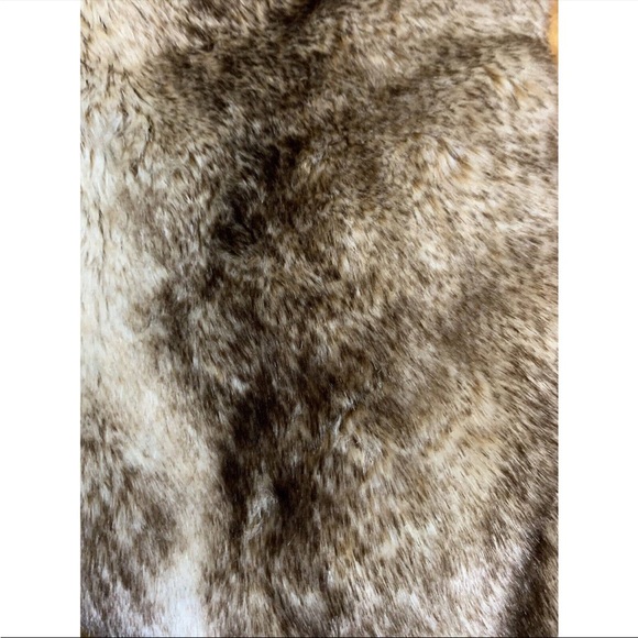 Pottery Barn Faux Fur Christmas Stocking ~ Like New! - Picture 5 of 6